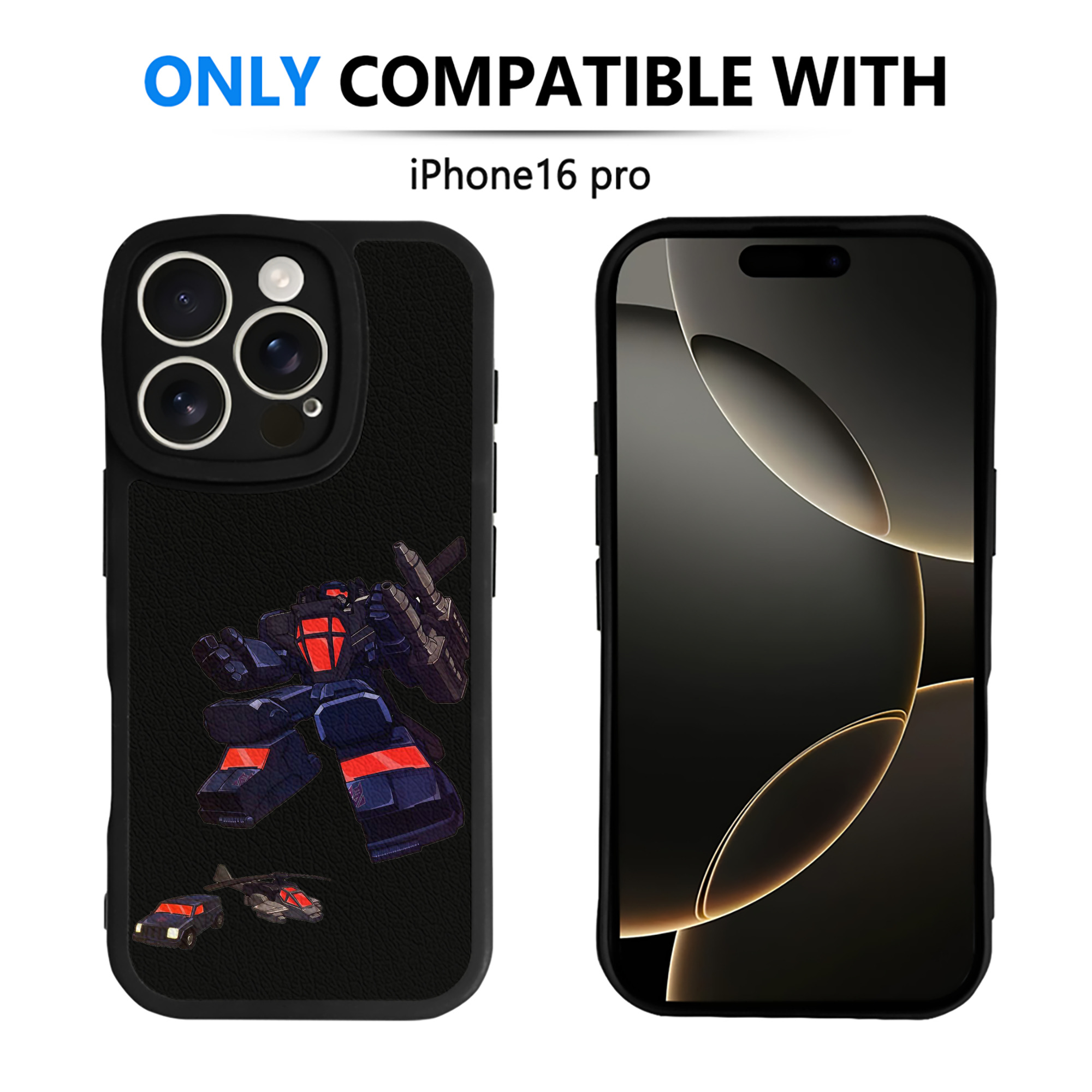 （画像用）  【iPhone 16シリーズ対応】シリコンスマホケース（レザー調） 材質：シリコン